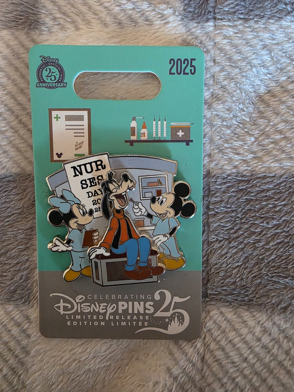 NWT Disney Nurse Day 2025 Pin
